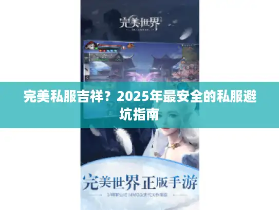 完美私服吉祥？2025年最安全的私服避坑指南