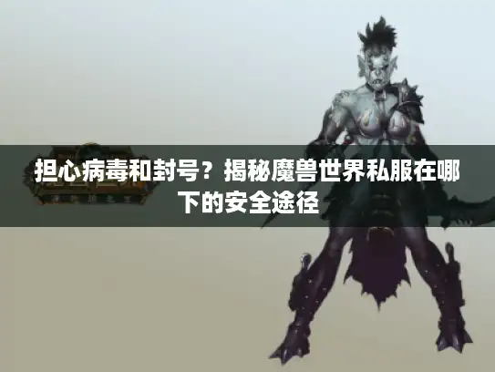 担心病毒和封号？揭秘魔兽世界私服在哪下的安全途径