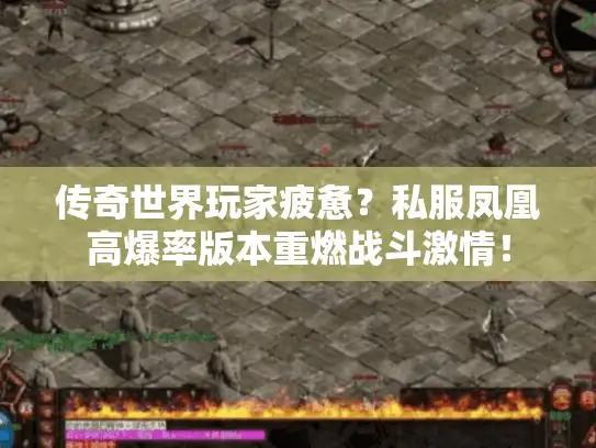 传奇世界玩家疲惫？私服凤凰高爆率版本重燃战斗激情！