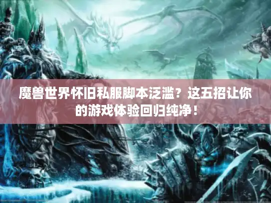 魔兽世界怀旧私服脚本泛滥？这五招让你的游戏体验回归纯净！