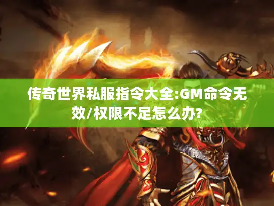 传奇世界私服指令大全:GM命令无效/权限不足怎么办?