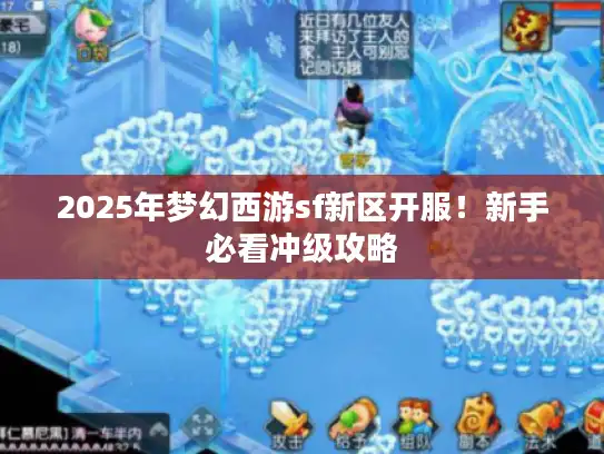 2025年梦幻西游sf新区开服！新手必看冲级攻略