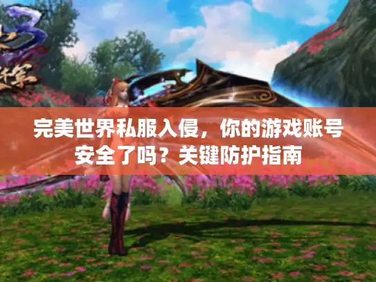完美世界私服入侵，你的游戏账号安全了吗？关键防护指南