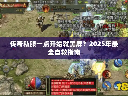 传奇私服一点开始就黑屏?2025年最全自救指南 传奇私服一点开始就黑屏?2025年最全自救指南