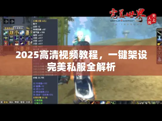 2025高清视频教程，一键架设完美私服全解析