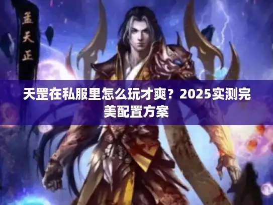 天罡在私服里怎么玩才爽?2025实测完美配置方案 天罡在私服里怎么玩才爽?2025实测完美配置方案