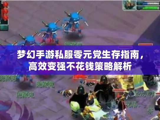 梦幻手游私服零元党生存指南，高效变强不花钱策略解析