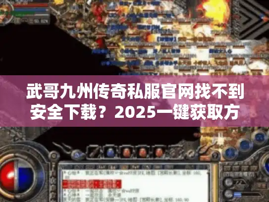 武哥九州传奇私服官网找不到安全下载？2025一键获取方法在此！