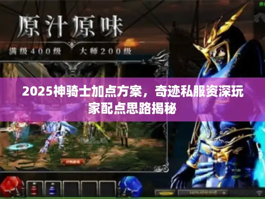 2025神骑士加点方案,奇迹私服资深玩家配点思路揭秘 2025神骑士加点方案,奇迹私服资深玩家配点思路揭秘
