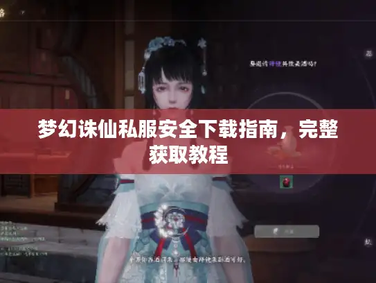 梦幻诛仙私服安全下载指南，完整获取教程
