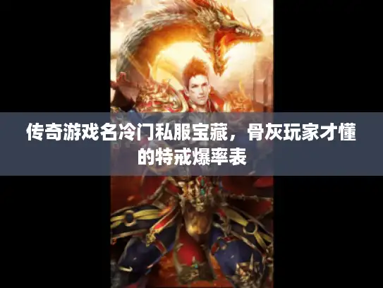 传奇游戏名冷门私服宝藏,骨灰玩家才懂的特戒爆率表 传奇游戏名冷门私服宝藏,骨灰玩家才懂的特戒爆率表