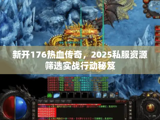 新开176热血传奇，2025私服资源筛选实战行动秘笈