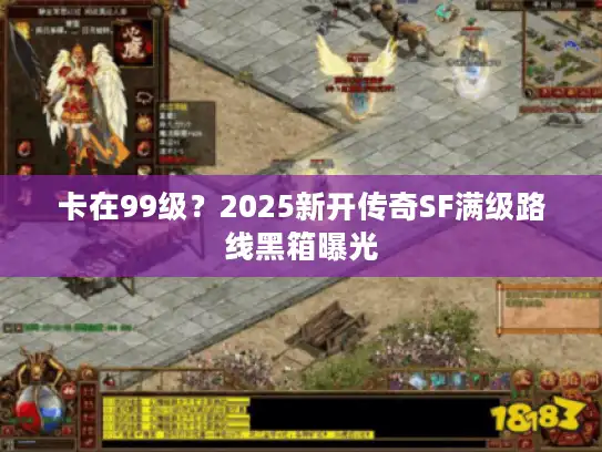 卡在99级?2025新开传奇SF满级路线黑箱曝光 卡在99级?2025新开传奇SF满级路线黑箱曝光