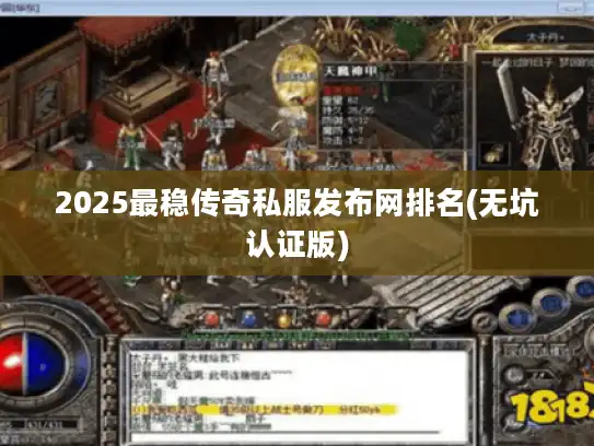 2025最稳传奇私服发布网排名(无坑认证版)