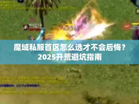 魔域私服首区怎么选才不会后悔？2025开荒避坑指南