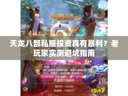 天龙八部私服投资真有暴利?老玩家实测避坑指南 天龙八部私服投资真有暴利?老玩家实测避坑指南