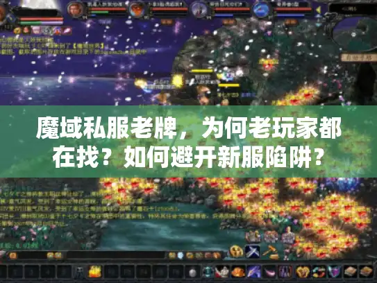 魔域私服老牌，为何老玩家都在找？如何避开新服陷阱？