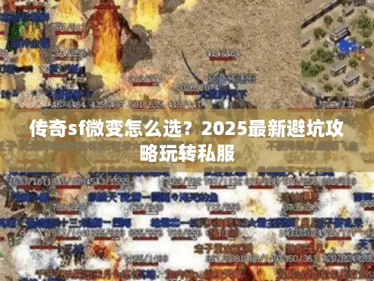 传奇sf微变怎么选?2025最新避坑攻略玩转私服 传奇sf微变怎么选?2025最新避坑攻略玩转私服