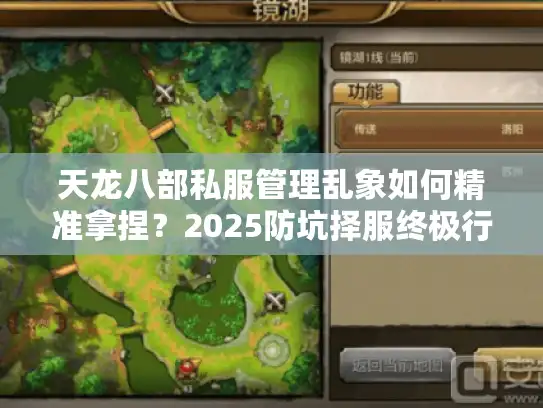 天龙八部私服管理乱象如何精准拿捏？2025防坑择服终极行动指南