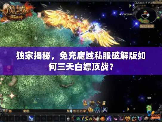 独家揭秘，免充魔域私服破解版如何三天白嫖顶战？