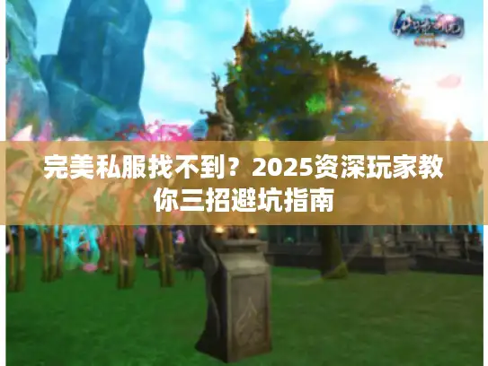 完美私服找不到？2025资深玩家教你三招避坑指南