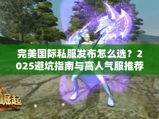 完美国际私服发布怎么选？2025避坑指南与高人气服推荐