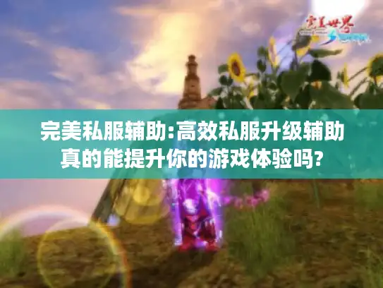 完美私服辅助:高效私服升级辅助真的能提升你的游戏体验吗? 完美私服辅助:高效私服升级辅助真的能提升你的游戏体验吗?