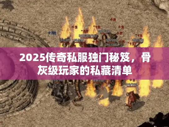 2025传奇私服独门秘笈，骨灰级玩家的私藏清单