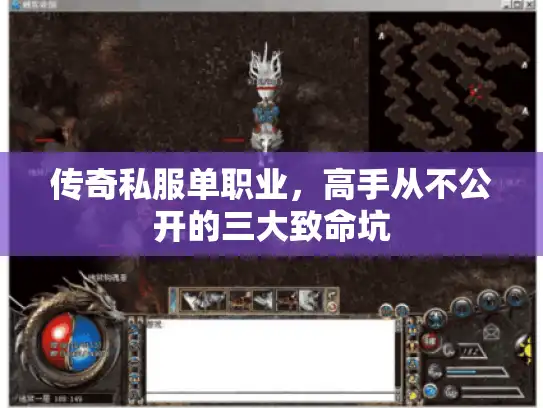 传奇私服单职业,高手从不公开的三大致命坑 传奇私服单职业,高手从不公开的三大致命坑
