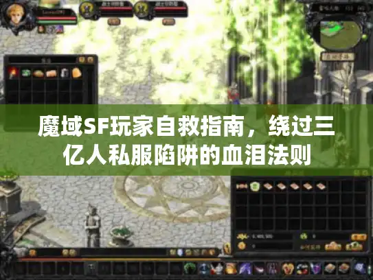 魔域SF玩家自救指南，绕过三亿人私服陷阱的血泪法则