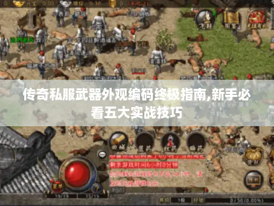 传奇私服武器外观编码终极指南,新手必看五大实战技巧