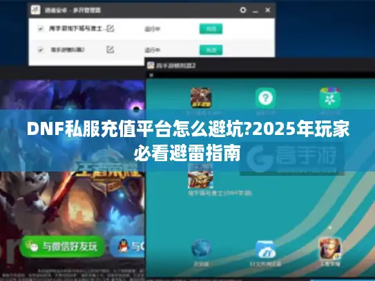 DNF私服充值平台怎么避坑?2025年玩家必看避雷指南
