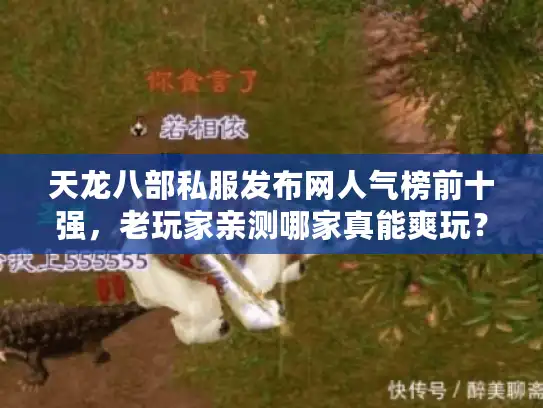 天龙八部私服发布网人气榜前十强,老玩家亲测哪家真能爽玩? 天龙八部私服发布网人气榜前十强,老玩家亲测哪家真能爽玩?