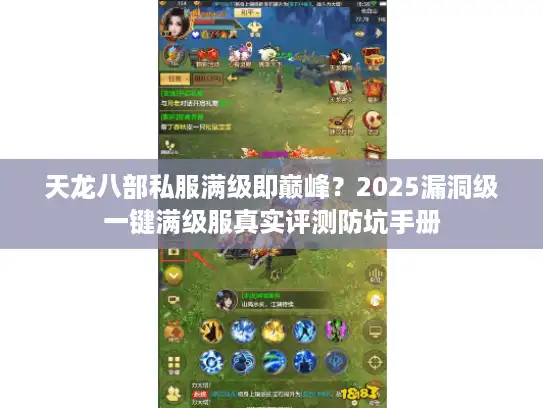 天龙八部私服满级即巅峰？2025漏洞级一键满级服真实评测防坑手册