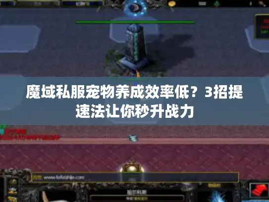 魔域私服宠物养成效率低？3招提速法让你秒升战力