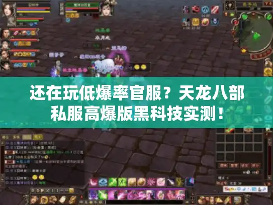 还在玩低爆率官服？天龙八部私服高爆版黑科技实测！