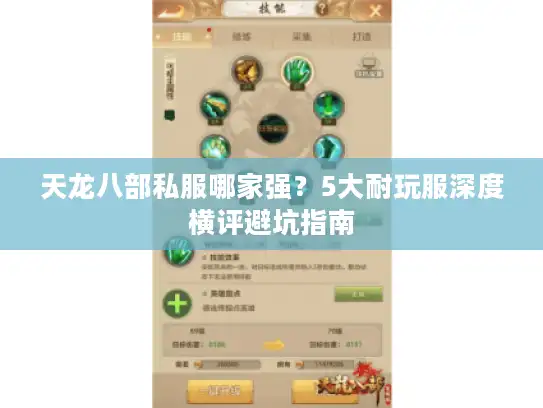 天龙八部私服哪家强?5大耐玩服深度横评避坑指南 天龙八部私服哪家强?5大耐玩服深度横评避坑指南