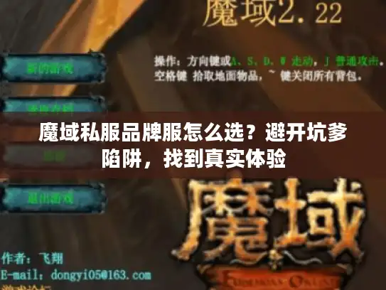 魔域私服品牌服怎么选?避开坑爹陷阱,找到真实体验 魔域私服品牌服怎么选?避开坑爹陷阱,找到真实体验