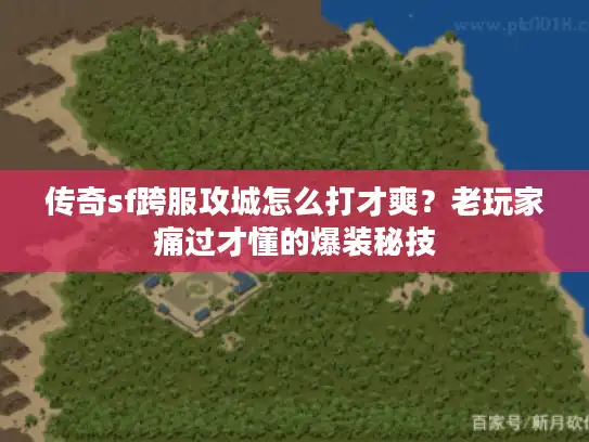 传奇sf跨服攻城怎么打才爽？老玩家痛过才懂的爆装秘技