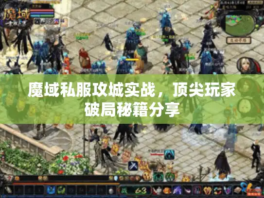 魔域私服攻城实战，顶尖玩家破局秘籍分享