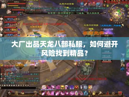 大厂出品天龙八部私服,如何避开风险找到精品? 大厂出品天龙八部私服,如何避开风险找到精品?