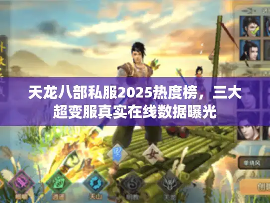 天龙八部私服2025热度榜，三大超变服真实在线数据曝光