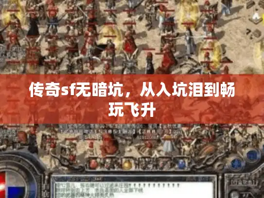 传奇sf无暗坑,从入坑泪到畅玩飞升 传奇sf无暗坑,从入坑泪到畅玩飞升