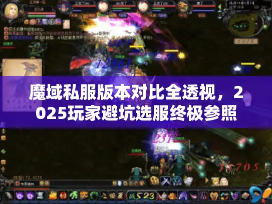 魔域私服版本对比全透视，2025玩家避坑选服终极参照