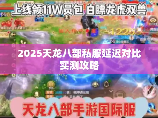 2025天龙八部私服延迟对比实测攻略
