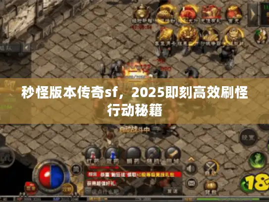 秒怪版本传奇sf，2025即刻高效刷怪行动秘籍
