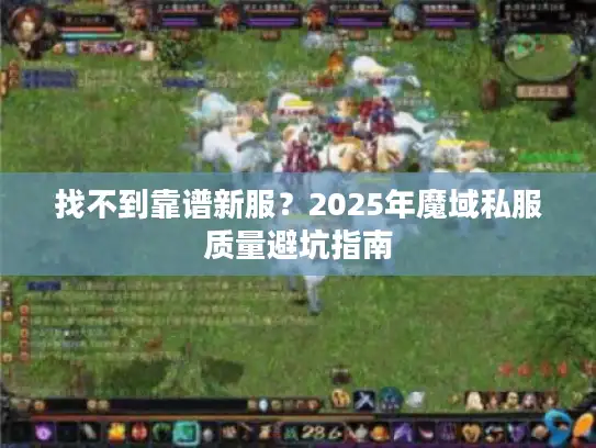 找不到靠谱新服？2025年魔域私服质量避坑指南