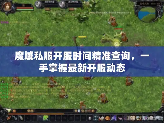 魔域私服开服时间精准查询，一手掌握最新开服动态