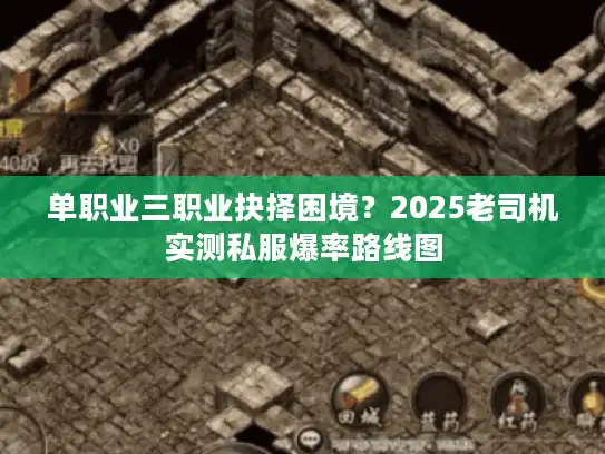 单职业三职业抉择困境？2025老司机实测私服爆率路线图