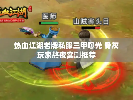 热血江湖老牌私服三甲曝光 骨灰玩家熬夜实测推荐 热血江湖老牌私服三甲曝光 骨灰玩家熬夜实测推荐